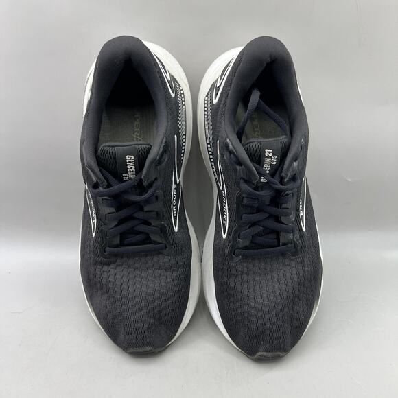 Brooks Glycerin GTS 20 Running Shoes Women Size 8‎ Black White Comfort Sneakers - Picture 5 of 9